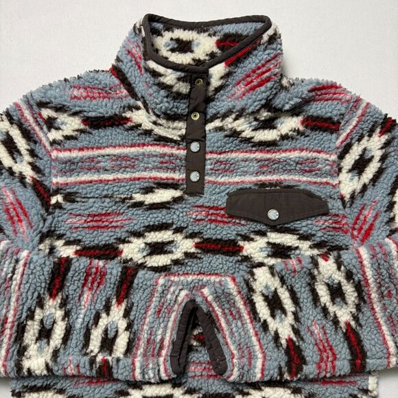 2/$25 Cinch Western Aztec Fleece Pullover Women's Size Small Cowgirl, Rodeo - Picture 4 of 16